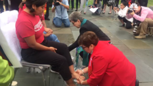 "Do not come." Faith Leaders React to VP Harris' Comments in Guatemala